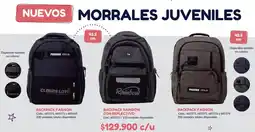 Panamericana Nuevos morrales juveniles oferta