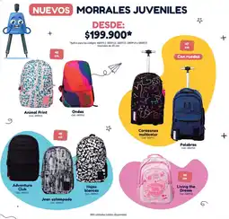 Panamericana Nuevos morrales juveniles oferta