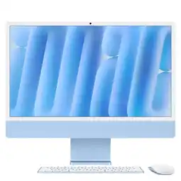 Alkomprar iMac 24Retina 4.5K Chip M4 Apple CPU 8 núcleos GPU 8 núcleos RAM 16GB - Disco SSD 256GB - Azul oferta