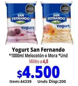 Mercamio Yogurt san fernando oferta