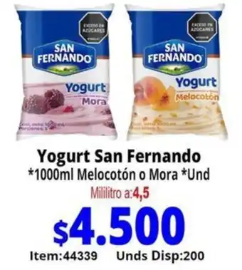 Mercamio Yogurt san fernando oferta