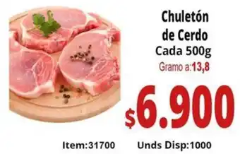 Mercamio Chuletón de Cerdo oferta