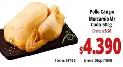 Mercamio Pollo campo mercamio mr oferta