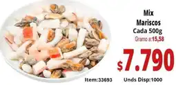 Mercamio Mix mariscos cada oferta