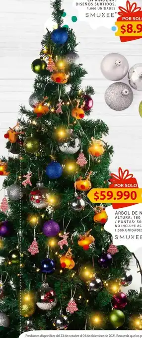 Ara Árbol de Navidad 180cm oferta