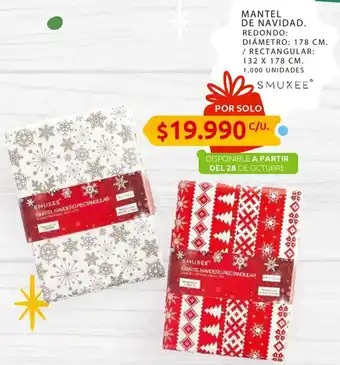 Ara Mantel de Navidad 178cm oferta