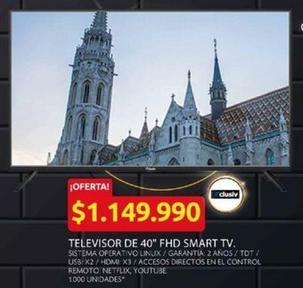 Ara Televisor 40" FHD Smart TV oferta