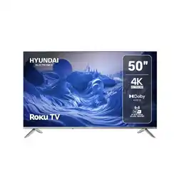 Alkomprar TV HYUNDAI 50 Pulgadas 127cm HYLED5023R4KM 4K-UHD LED Smart TV Roku oferta