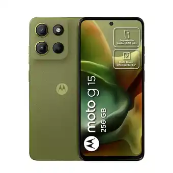 Alkomprar Celular MOTOROLA G15 256GB Verde oferta