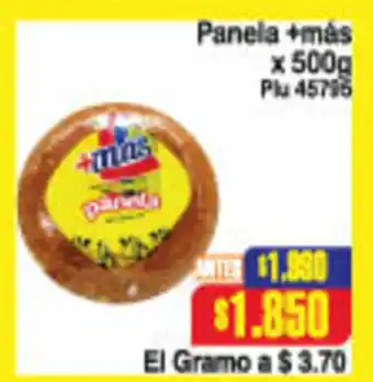 La Gran Colombia Panela +mas x 500g oferta
