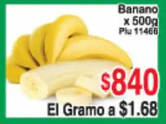 Banano x 500g