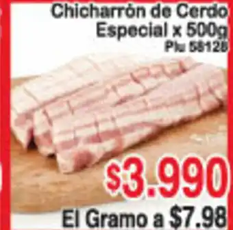Chicharron de Cerdo Especial x 500g