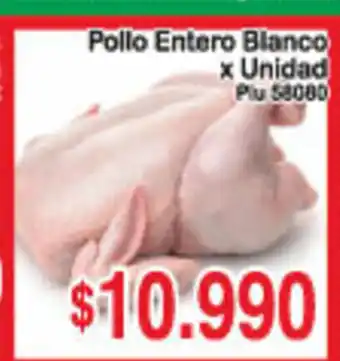 La Gran Colombia Pollo Entero Blanco x Unidad oferta