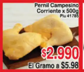 La Gran Colombia Pernil Campesino Corriente x 500g oferta