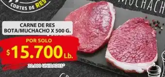 Ara Carne de res bota/muchacho oferta
