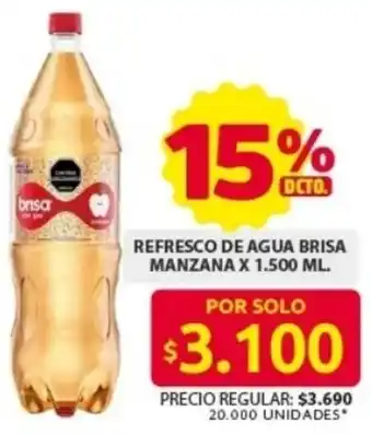 Ara Refresco de agua brisa manzana oferta