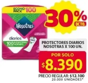 Ara Protectores diarios nosotras oferta