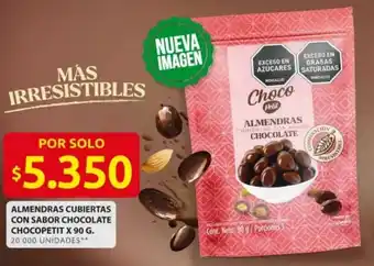 Ara Almendras cubiertas con sabor chocolate chocopetit oferta