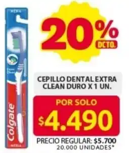 Ara Cepillo dental extra clean duro oferta