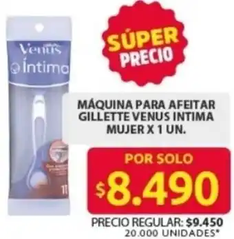 Ara Máquina para afeitar gillette venus intima mujer oferta
