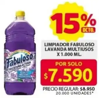 Ara Fabuloso limpiador lavanda multiusos oferta