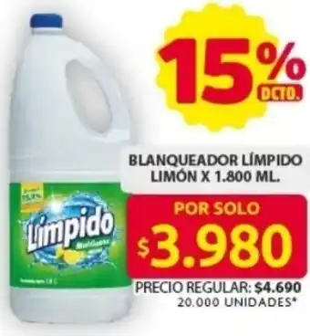 Ara Limpido limon blanqueador oferta