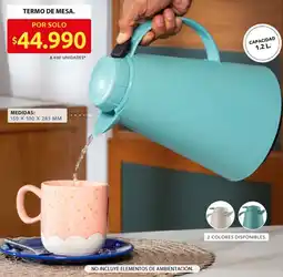 Ara Termo de mesa oferta