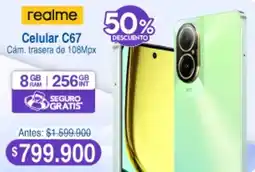 Alkosto Realme celular C67 oferta
