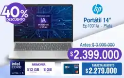 Alkosto Hp Portátil 14" oferta