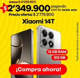 Éxito Xiaomi 14T oferta