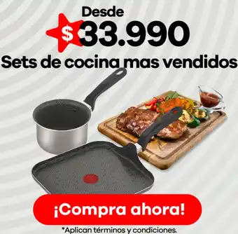 Éxito Sets de cocina mas vendidos oferta