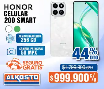 Alkosto Honor Celular 200 Smart oferta