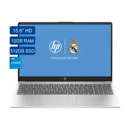 Alkomprar Computador Portátil HP 15.6 Pulgadas Fd0022la Intel Core i5 - RAM 12GB - Disco SSD 512GB - Plateado oferta