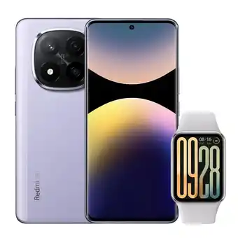 Alkomprar Celular REDMI Note 14 Pro+ 256GB 5G Morado + Reloj oferta