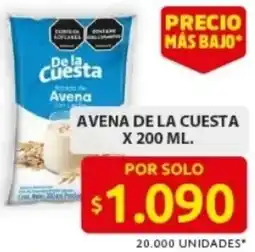 Ara De la cuesta avena oferta