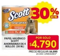 Ara Papel higiénico scott ahorramax oferta