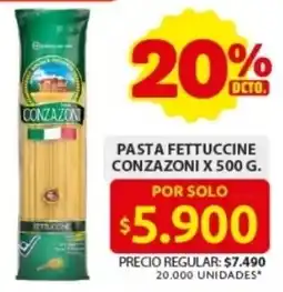 Ara Pasta fettuccine conzazoni oferta