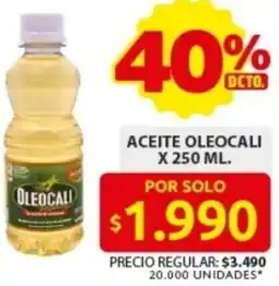 Ara Oleocali aceite oferta