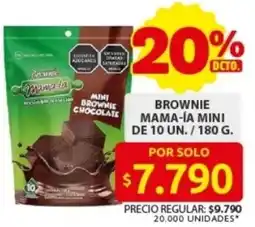 Ara Brownie mama-ía mini oferta