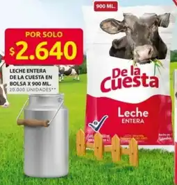 Ara De la cuesta leche entera en bolsa oferta