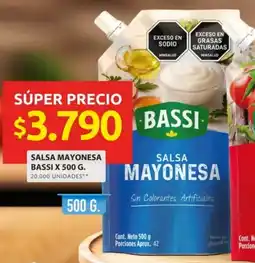Ara Bassi salsa mayonesa oferta