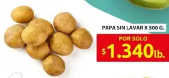 Ara Papa sin lavar oferta