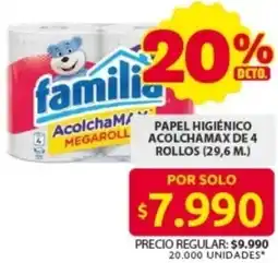 Ara Familia papel higiénico acolchamax oferta