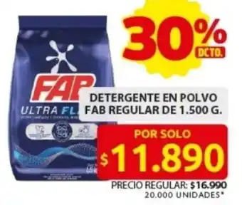 Ara Fap detergente en polvo regular oferta