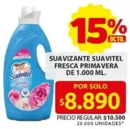 Ara Suavizante suavitel fresca primavera oferta