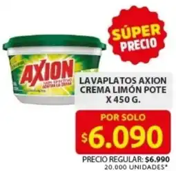 Ara Axion lavaplatos crema limón pote oferta