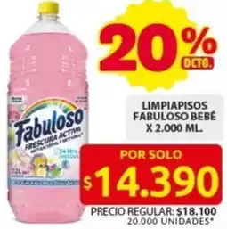Ara Fabuloso bebé limpiapisos oferta