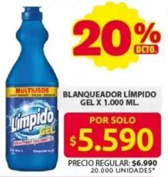 Ara Blanqueador límpido gel oferta