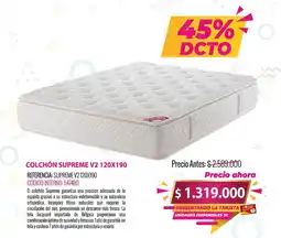 MercaCentro Colchón Supreme V2 oferta