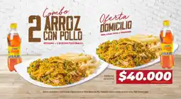 Cali Mio Arroz con Pollo oferta